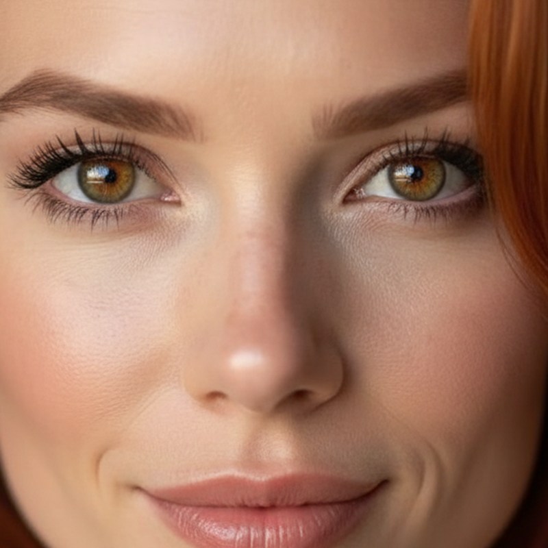 AI avatar pose — Close-up